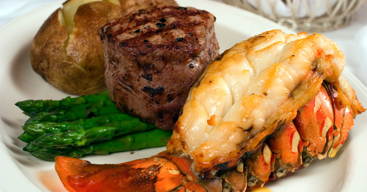 Lobster Steak Dinner Private Sunset Yacht Charter in Key West